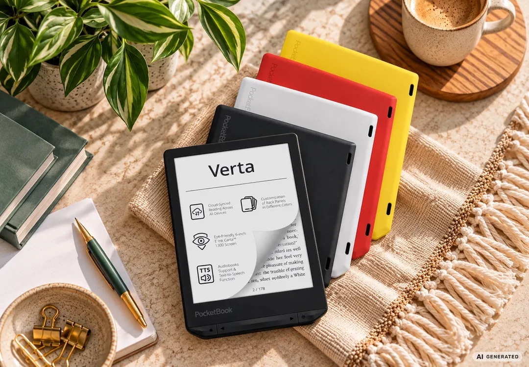 PocketBook Verta и Verta Color: разница в цене всего $11
