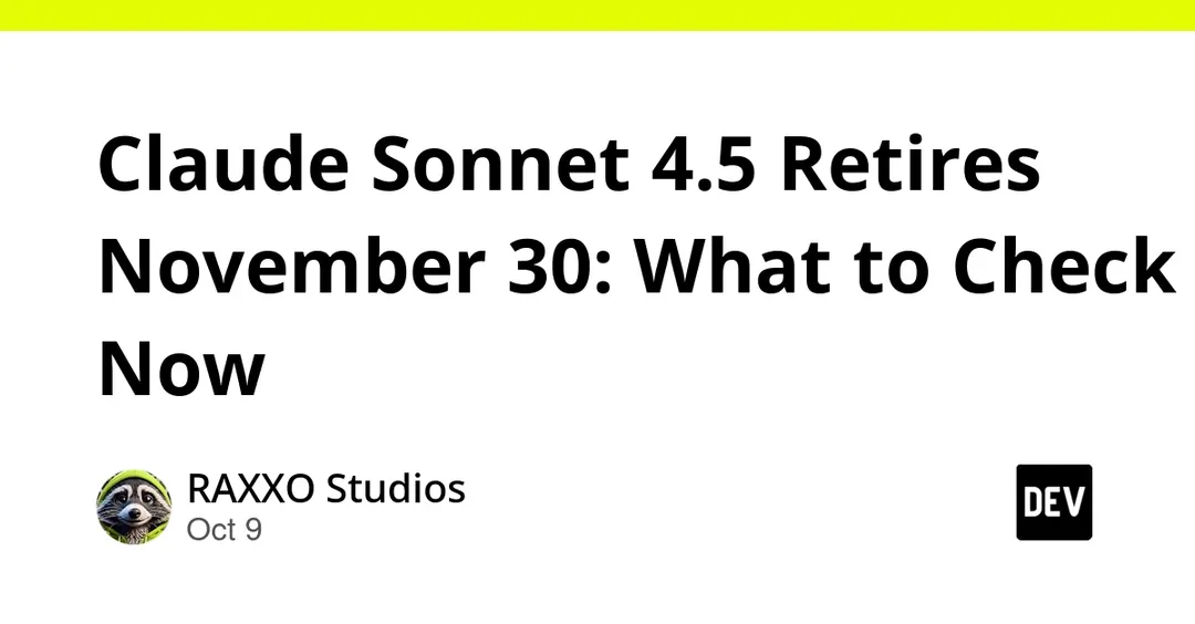 Anthropic отключит Claude Sonnet 4.5 30 ноября 2026 года