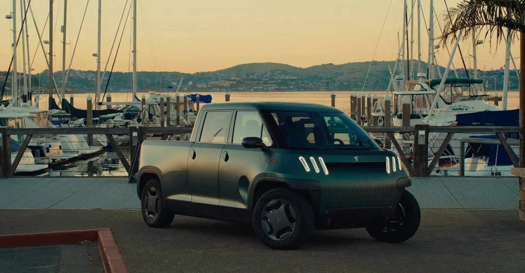 Telo MT1: крошечный электрический пикап размером с Mini Cooper