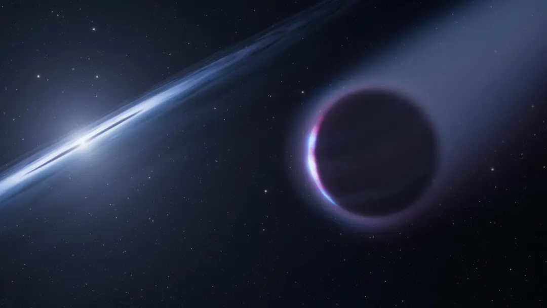 Hubble нашёл след планеты второго поколения у белого карлика