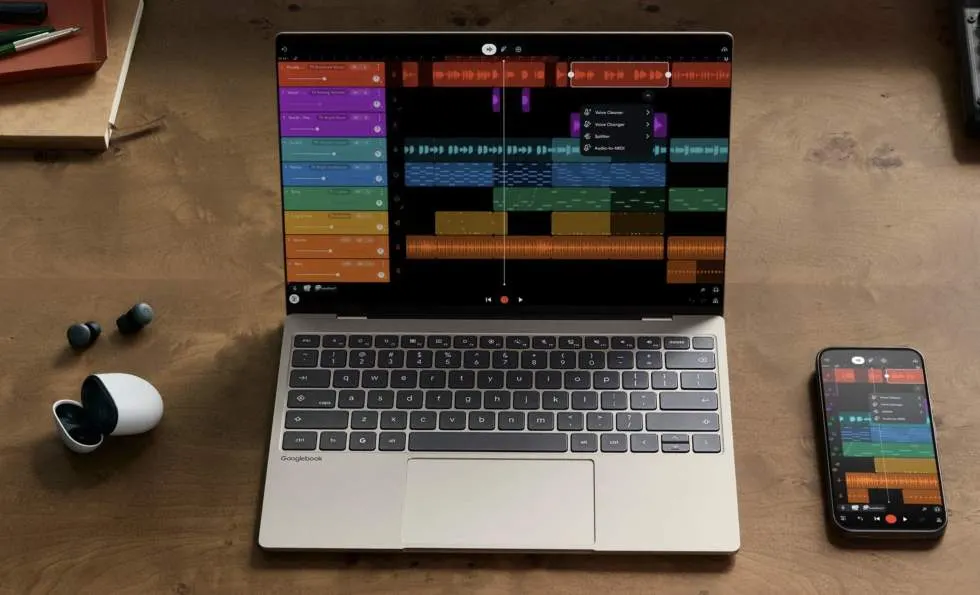 Googlebook получил функции Better Together на смартфонах Samsung