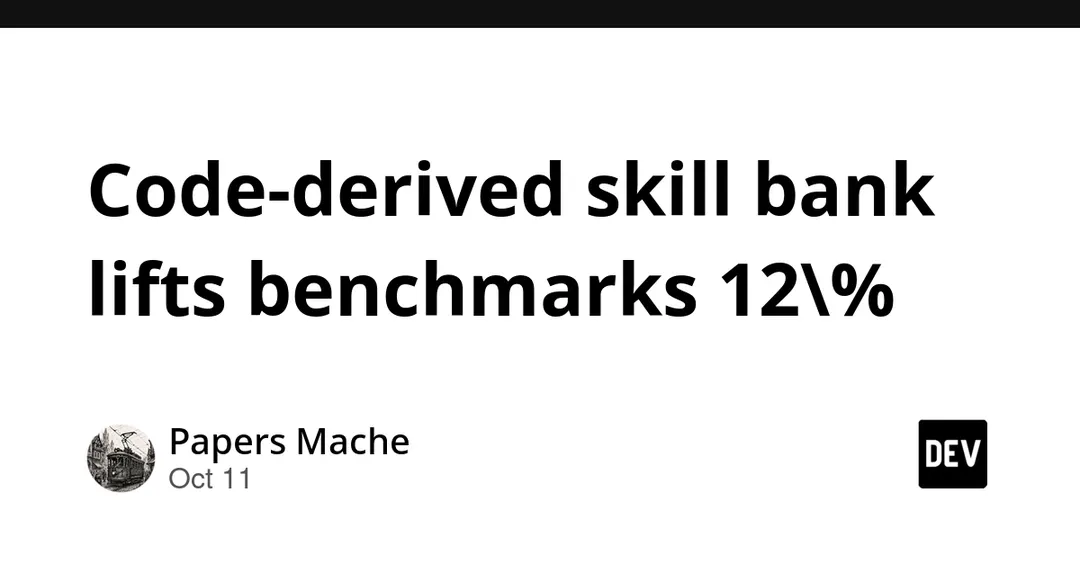 Code2Skill: банк навыков из кода поднял бенчмарки ИИ-агентов на 11,7%