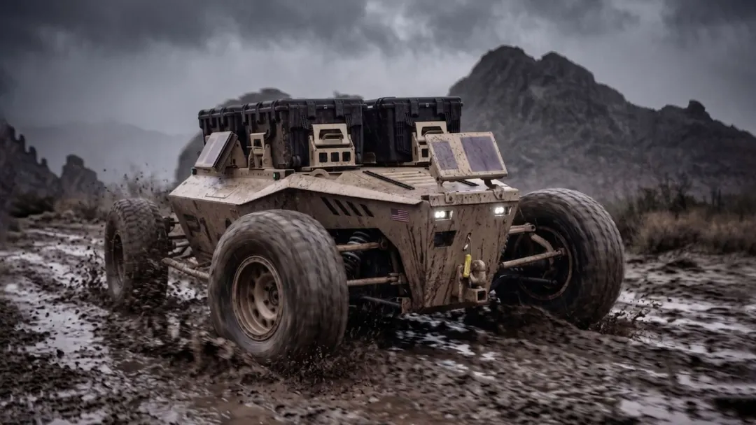 Forterra и Hypercraft показали беспилотный вездеход с дробовиком против дронов