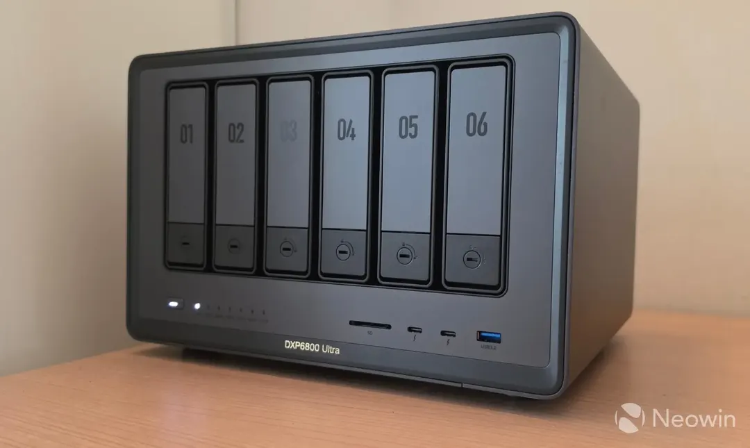 Обзор UGREEN NASync DXP6800 Ultra: 6-отсечный NAS на Intel Core 5 120U с 10GbE