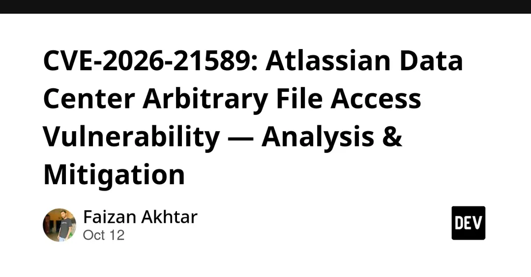 CVE-2026-21589: критическая уязвимость в Atlassian Data Center
