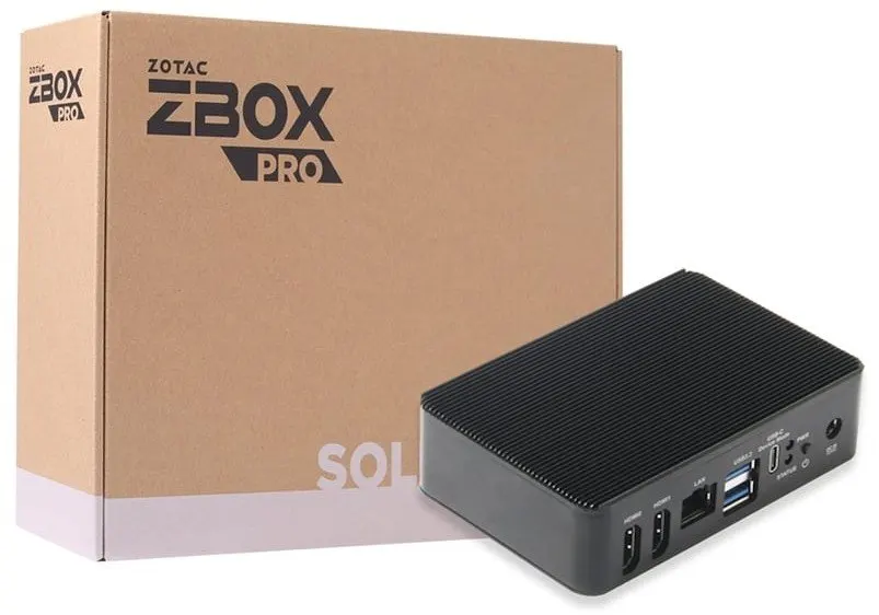 ZOTAC представила безвентиляторный промышленный ПК ZBOX PRO CM5-PICO на Raspberry Pi CM5
