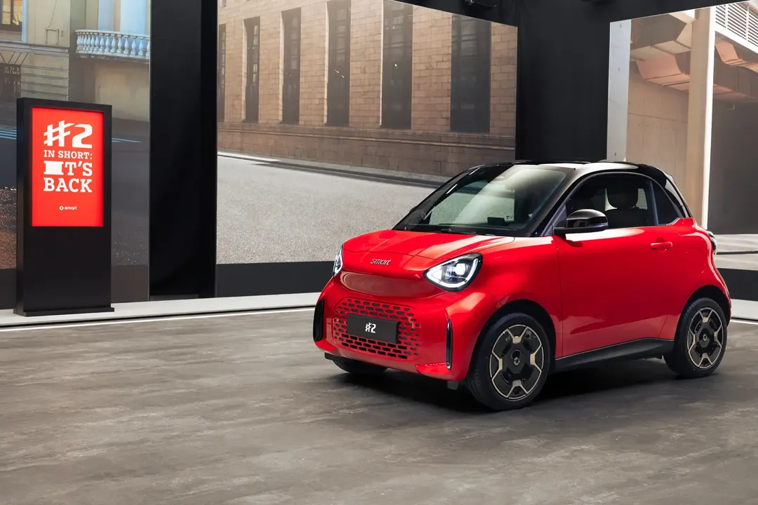 Smart #2: компактный электрокар с запасом хода 300 км