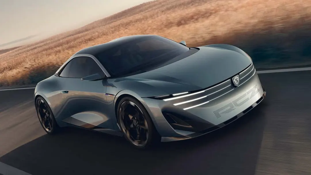 Peugeot возродила RCZ как электрический концепт с твердотельной батареей