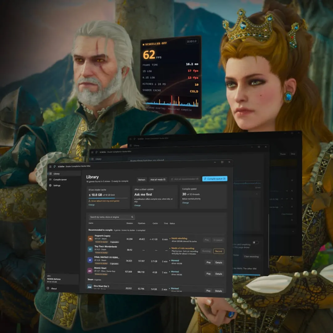 SCSKiller: бесплатное приложение убирает фризы компиляции шейдеров в играх