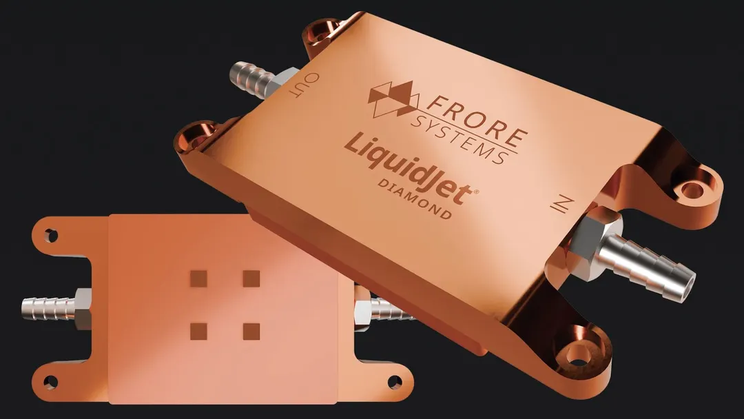 Frore Systems представила холодные пластины LiquidJet Diamond с алмазным теплораспределителем