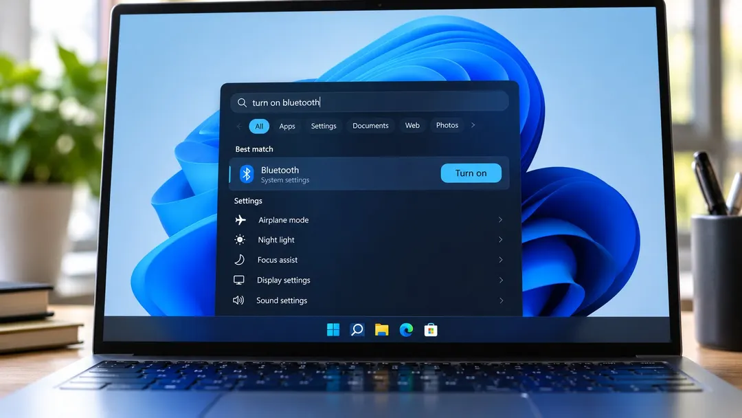 Windows 11 Search получил пять быстрых действий без открытия настроек