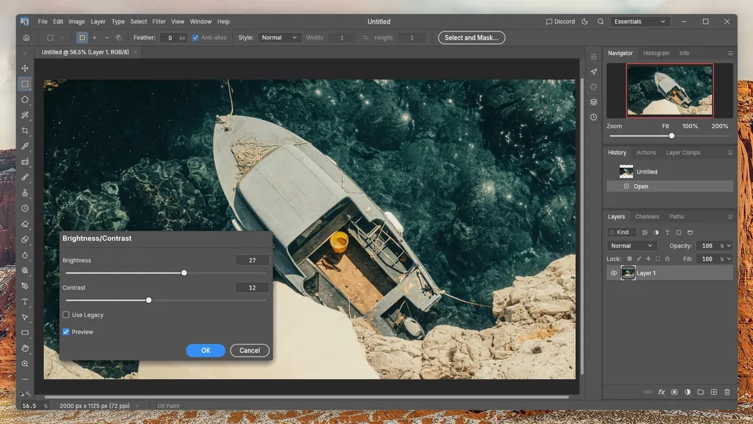 PhotoCraft — ИИ-клон Photoshop на Rust: почти как оригинал