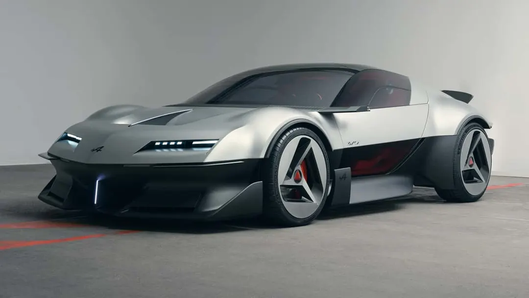 Alpine показала концепт A310 Vision на Парижском автосалоне