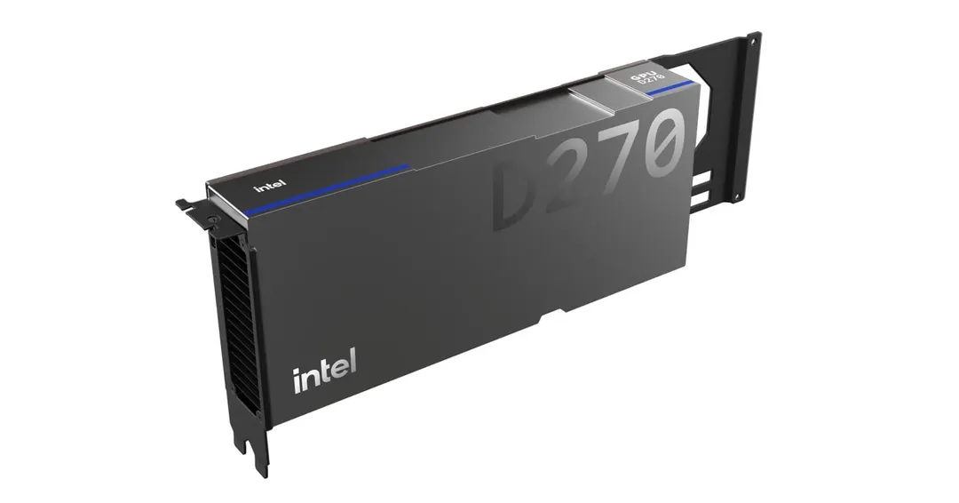 Intel представила GPU D-Series: 480 ГБ LPDDR5X и 1,3 ПФЛОПС FP8 в карте на 350 Вт