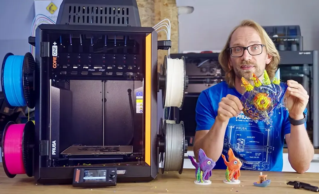 Обзор Prusa Core One+ INDX: восемь экструдеров и проблемы с филаментом