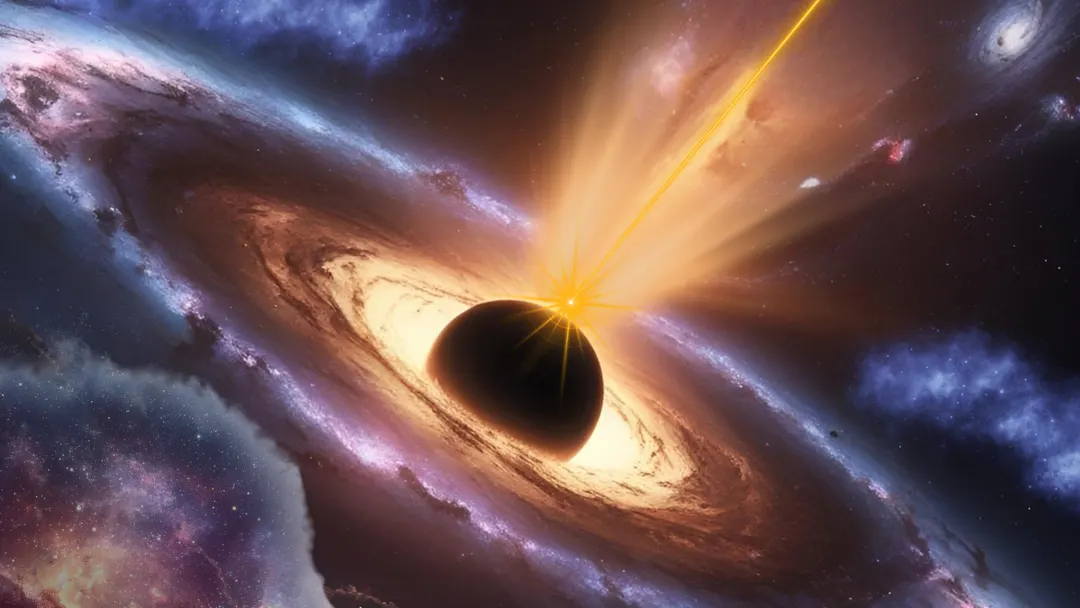Астрономы увидели, как чёрная дыра в NGC 1275 выбросила радиоджеты через 300 дней после вспышки
