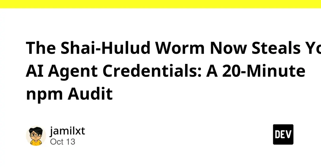 Червь Shai-Hulud в npm-пакете Tensorlake крадёт ключи ИИ-агентов