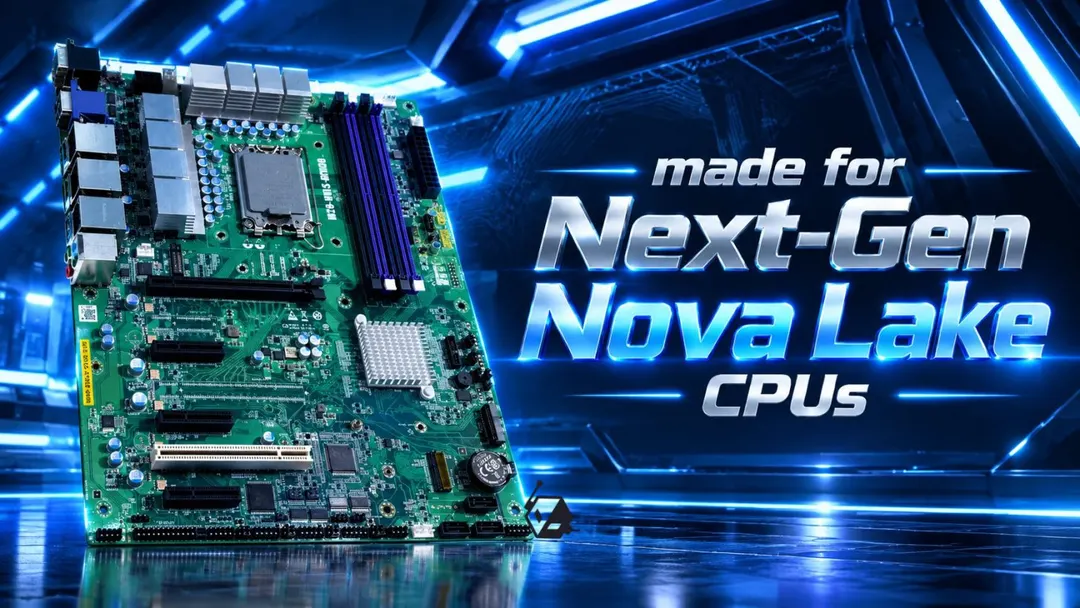 Показана первая материнская плата Intel Nova Lake-S с сокетом LGA 1954