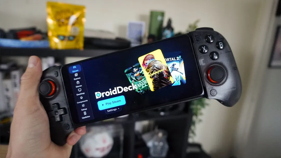 DroidDeck запускает Steam-библиотеку нативно на Android-смартфонах