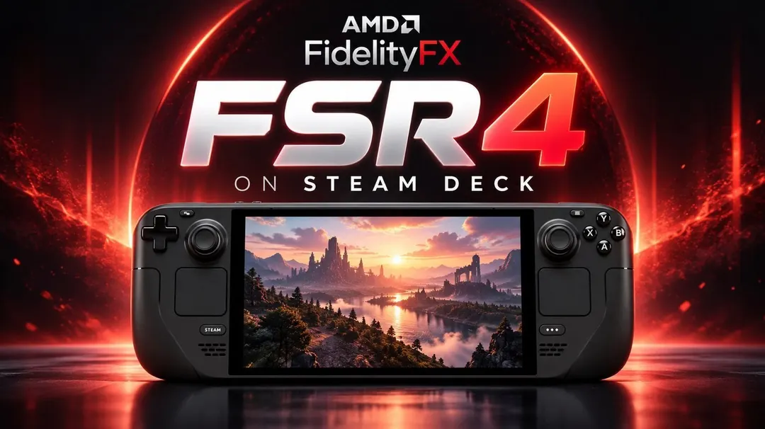 FSR 4 от AMD выйдет на Steam Deck к концу 2026 года