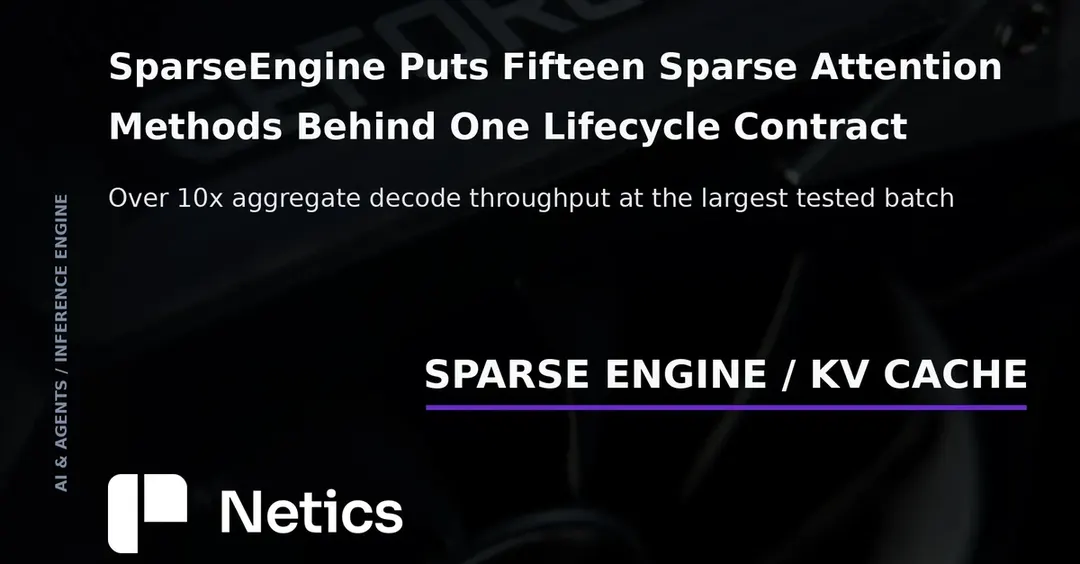 SparseEngine объединила 15 методов разреженного внимания в одном движке