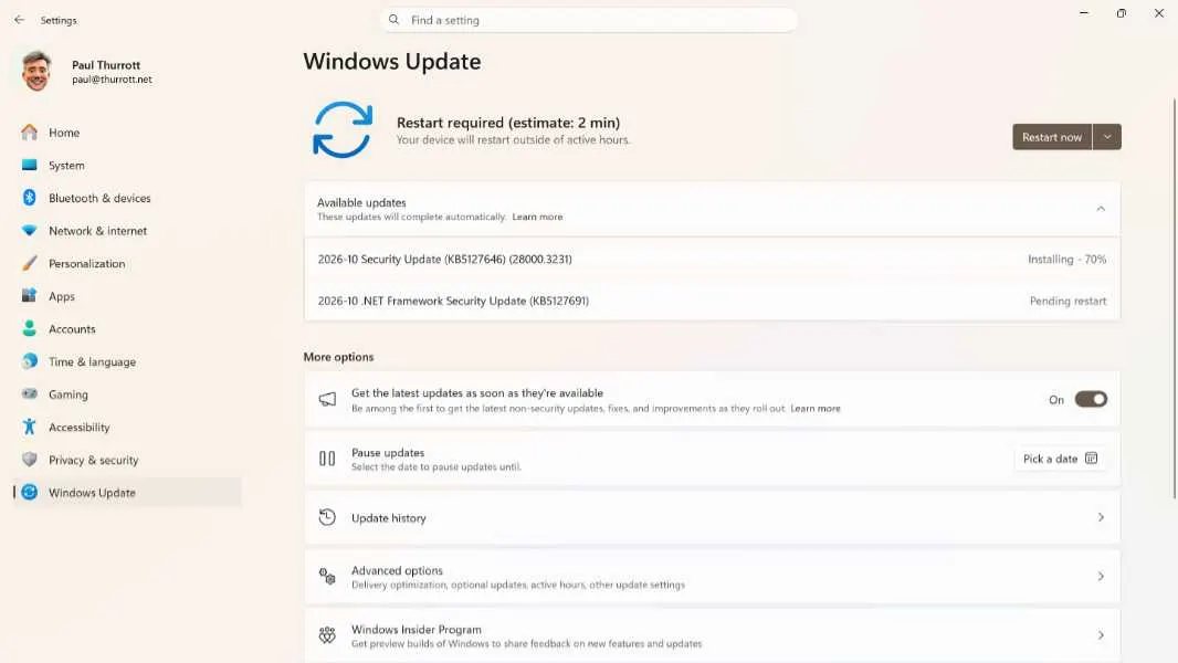 Microsoft выпустила обновления KB5127648 и KB5127646 в октябрьский Patch Tuesday