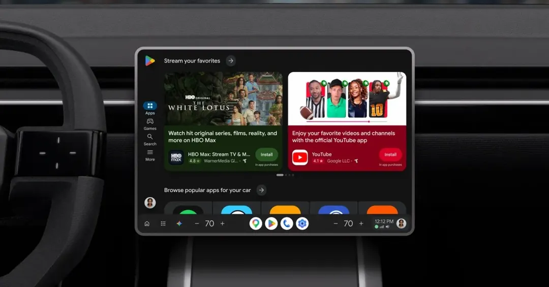 YouTube получит фоновое воспроизведение в Android Automotive