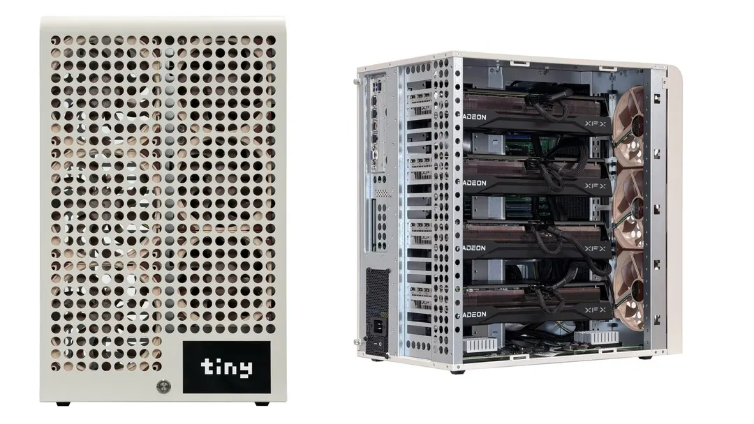 Tinygrad обновила Tinybox: 4 GPU Radeon RX 9070 XT за $11 000