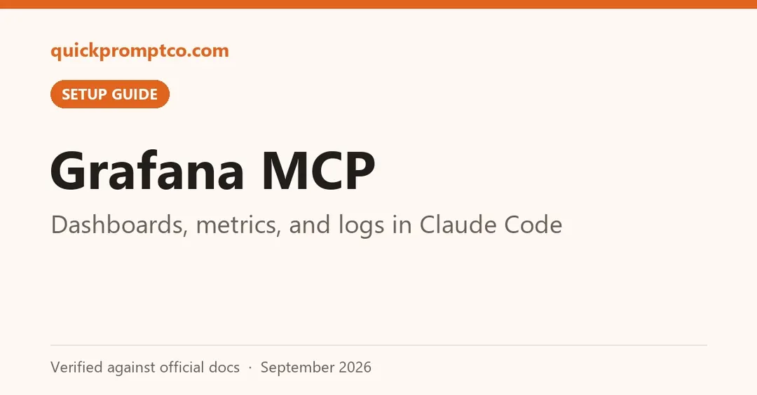 Grafana MCP подключает Claude Code к дашбордам и метрикам