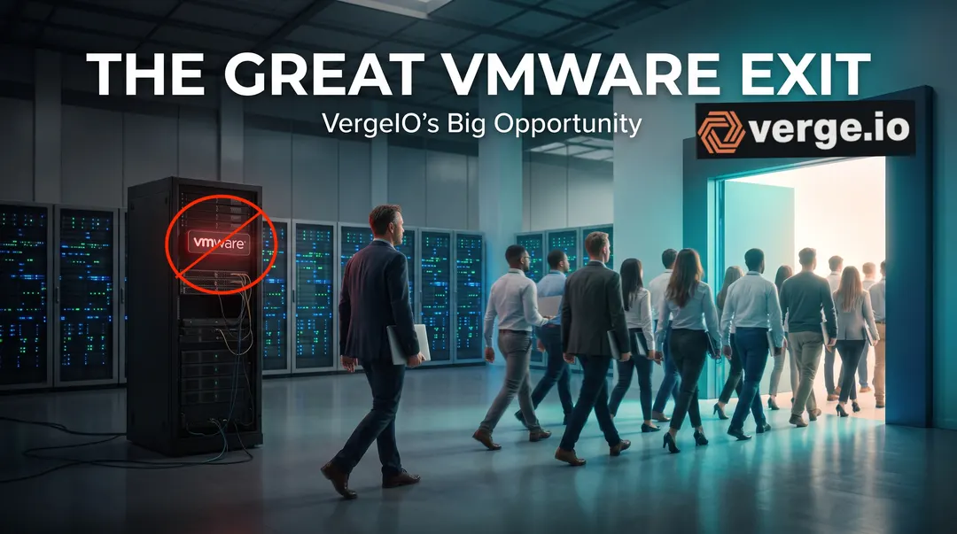 VergeIO наняла экс-главу продаж vSAN для борьбы за 300 000 клиентов VMware