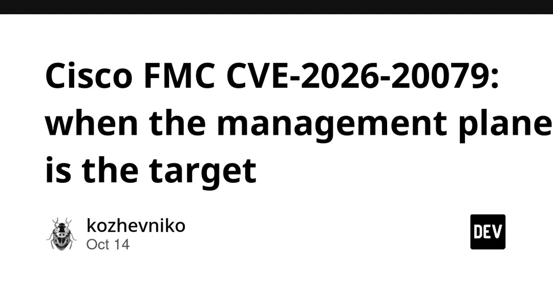 Cisco FMC: критическая уязвимость CVE-2026-20079 эксплуатируется