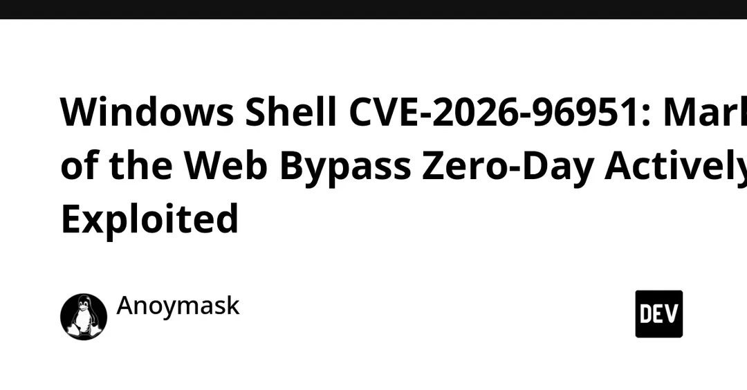 Windows Shell: zero-day CVE-2026-96951 обходит Mark of the Web