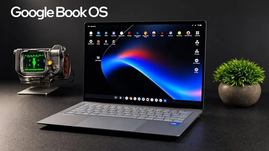 Asus GoogleBook 14: 3K OLED 120 Гц и гибридная GoogleBook OS