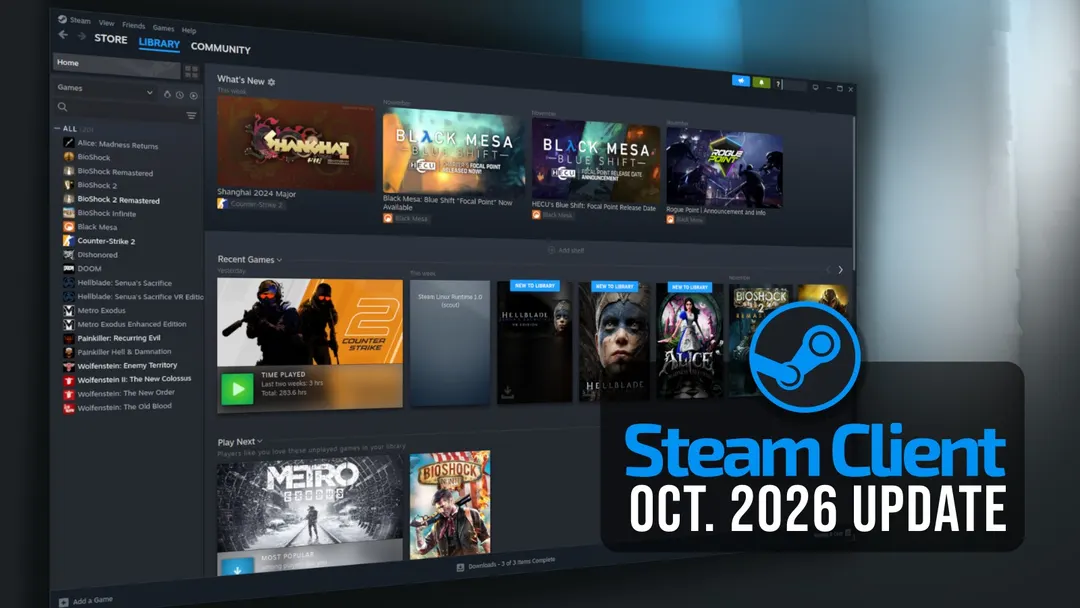 Steam улучшил поддержку Proton и исправил проблемы Vulkan в Linux