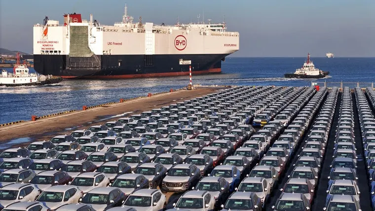 BYD расширит флот судов для перевозки электромобилей до 18 к 2029 году