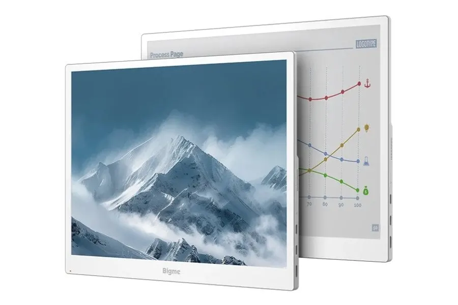 Bigme B13 Pro: 13,3-дюймовый цветной E Ink монитор с 60 Гц за $569