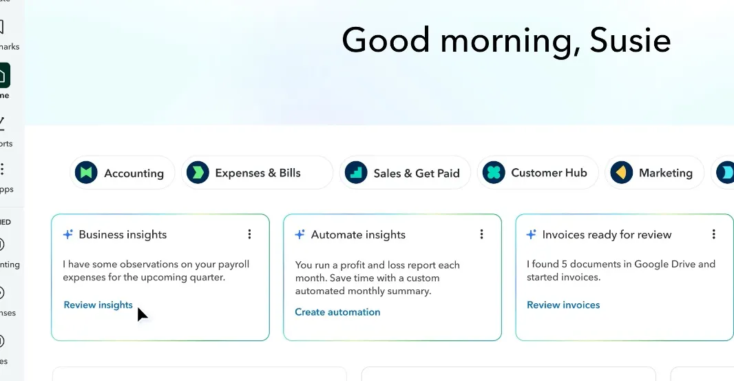 Intuit добавила ИИ-функции в QuickBooks в Канаде