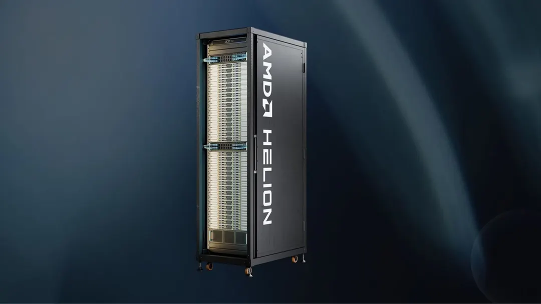 AMD представила открытую стойку Helion для агентных ИИ-нагрузок