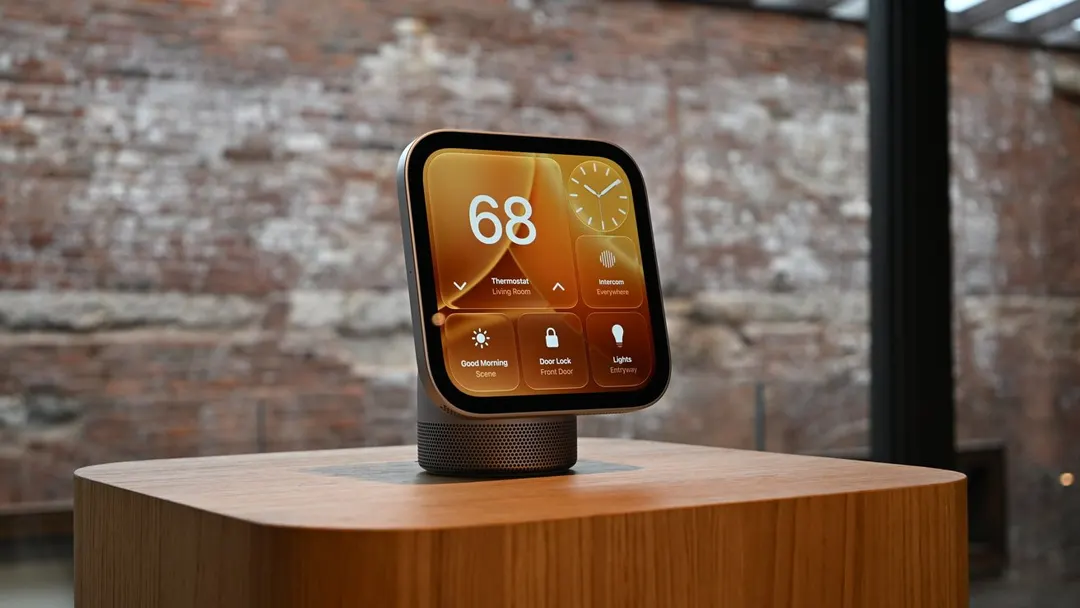 Первый взгляд на Apple HomeView: 7-дюймовый умный дисплей с Siri AI