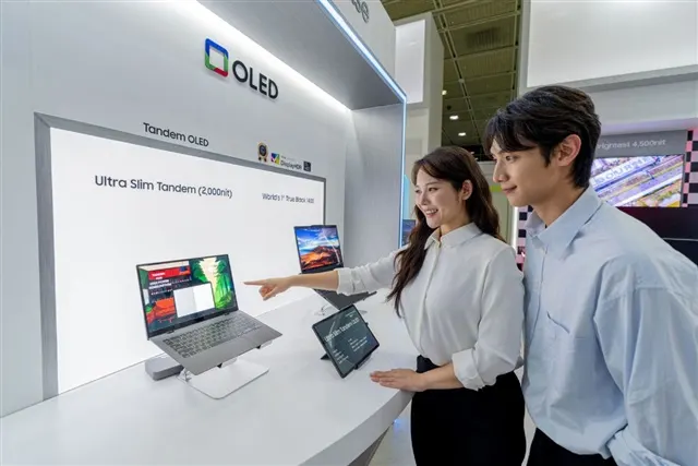 Спрос на премиум-ПК разжигает гонку тандемных OLED между Samsung Display и LG Display