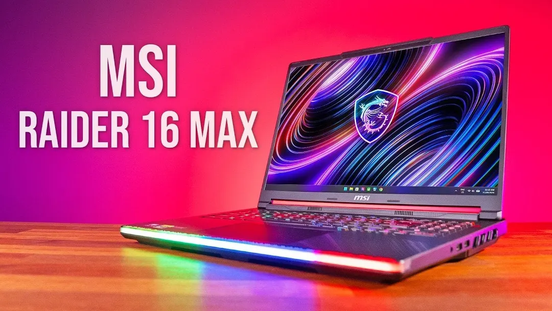 Обзор MSI Raider 16 Max: RTX 5090 и громкие вентиляторы