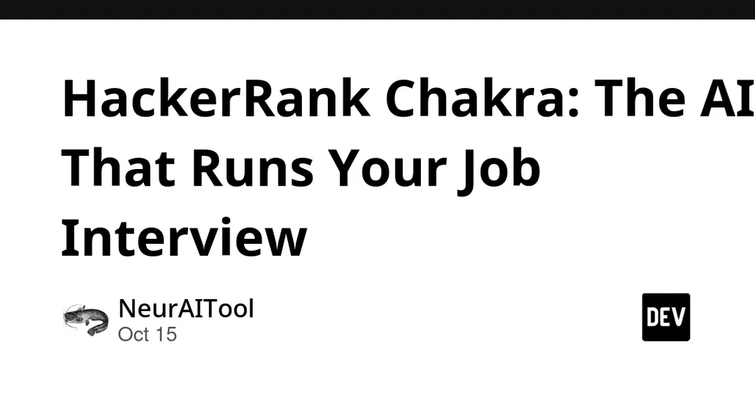 HackerRank выпустила ИИ-интервьюера Chakra для найма разработчиков