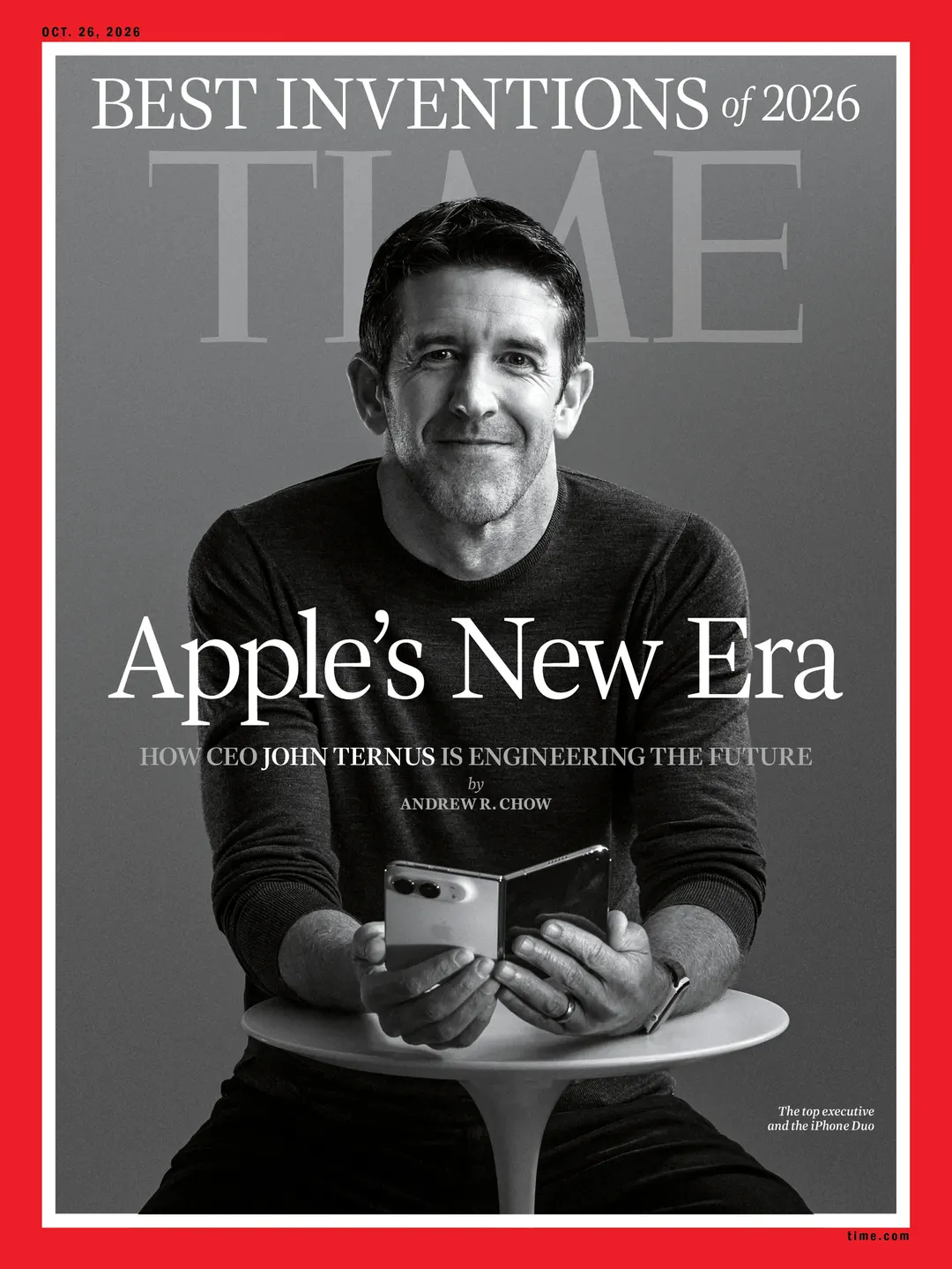 Новый CEO Apple Джон Тернус попал на обложку TIME