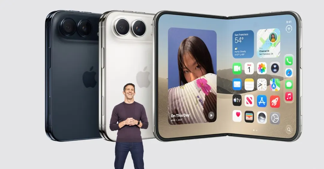 Джон Тернус рассказал о создании iPhone Duo и «дешёвых» складных конкурентах
