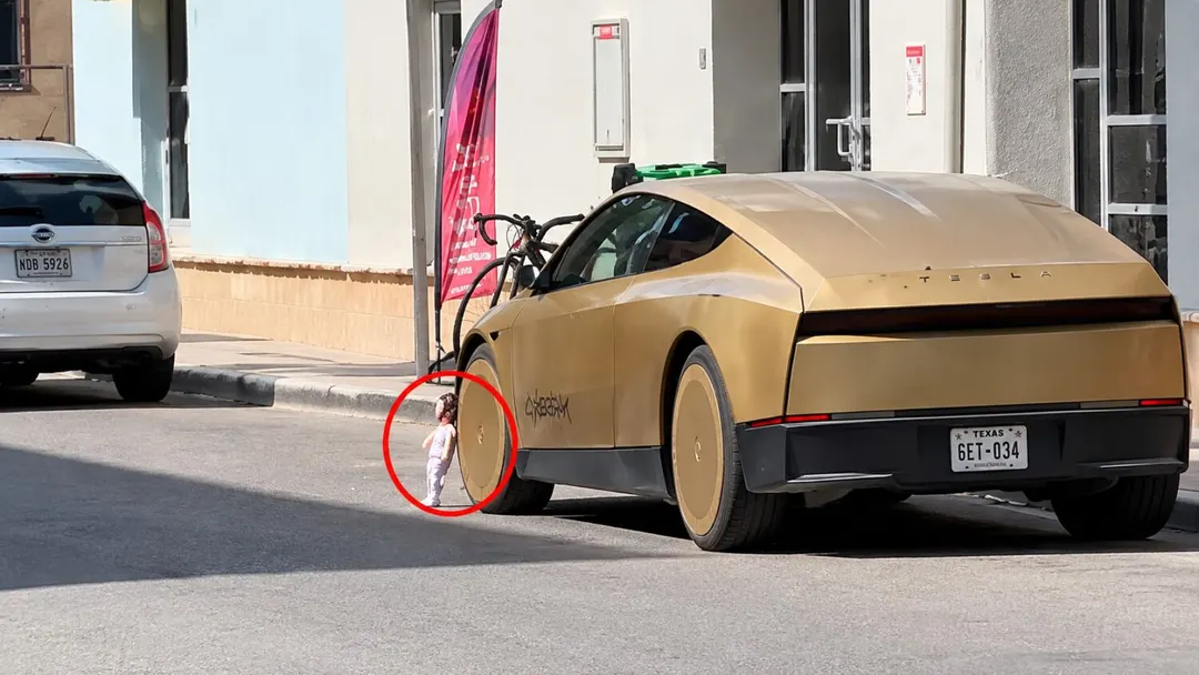 Вирусное видео в Остине: Tesla Cybercab переехал куклу