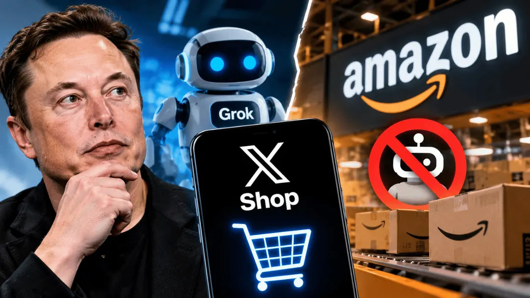 Маск намекнул на запуск конкурента Amazon после блокировки Grok-ботов