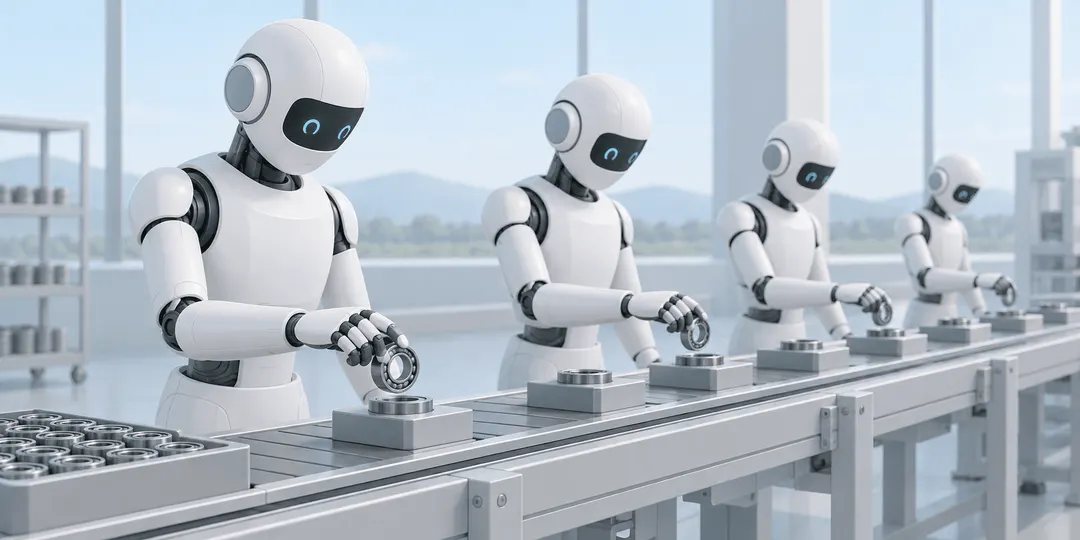 Leju Robotics запустила 15 человекоподобных роботов на линии погрузки автозапчастей