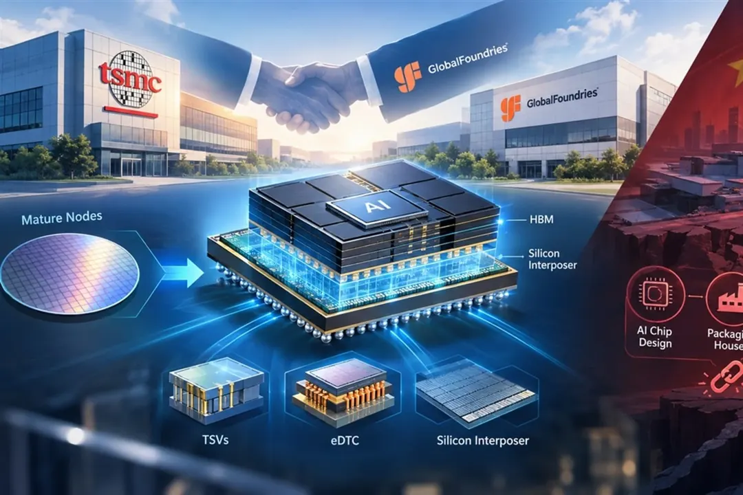 TSMC и GlobalFoundries переводят зрелые техпроцессы в упаковку для ИИ