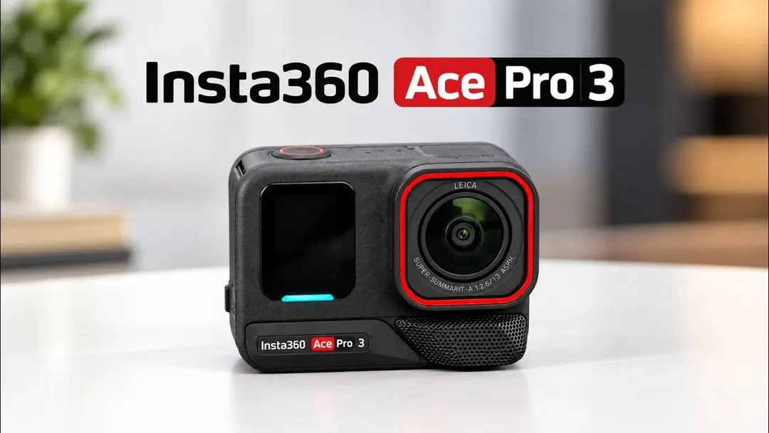 Утечка: Insta360 Ace Pro 3 получит батарею на 25% больше