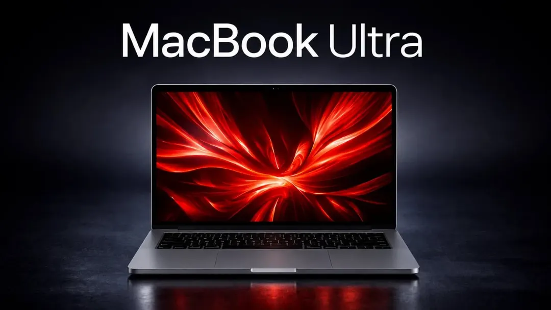 Утечки о MacBook Ultra: OLED, Dynamic Island, чипы M5 и eSIM